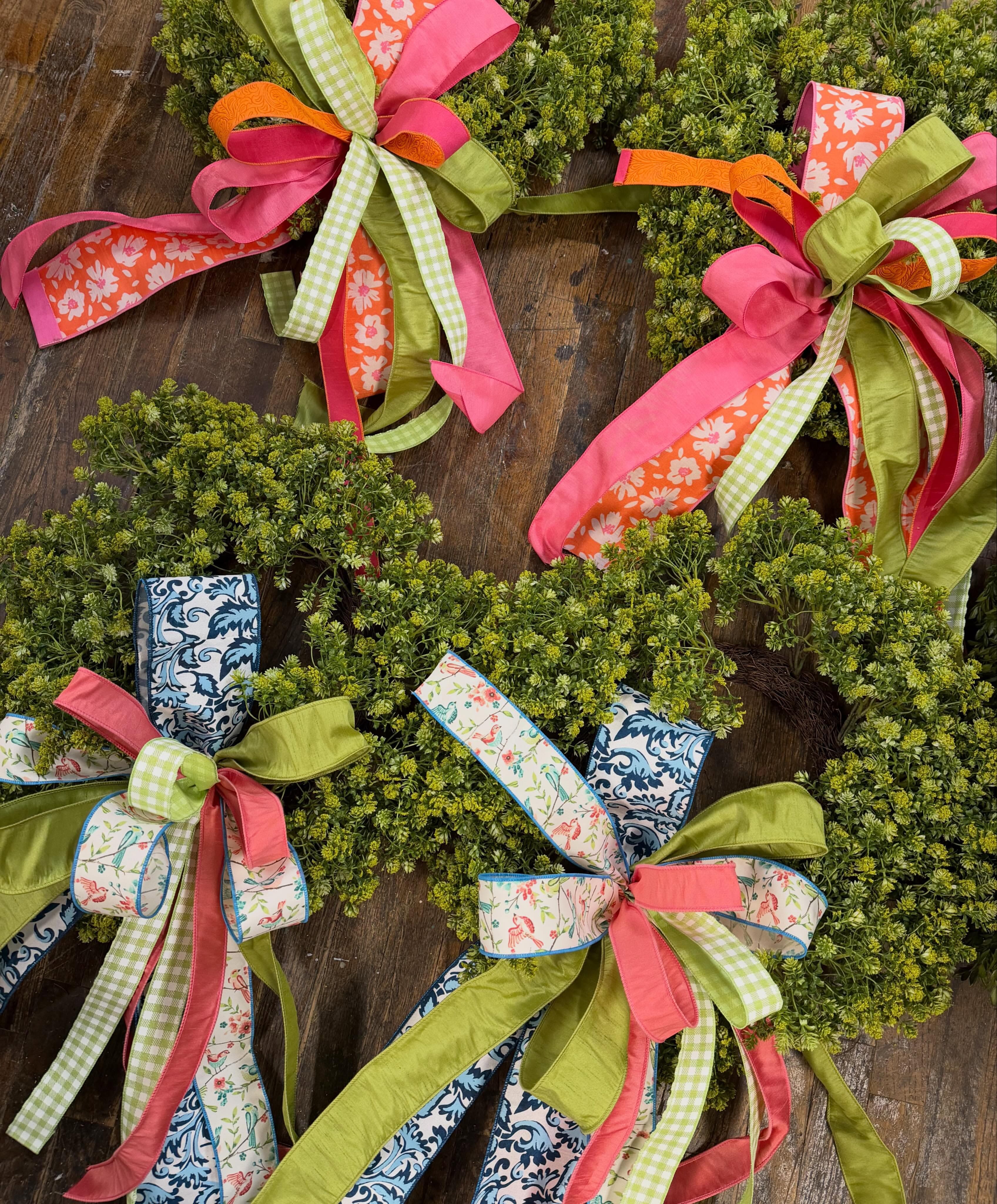 Wreaths & Ribbon